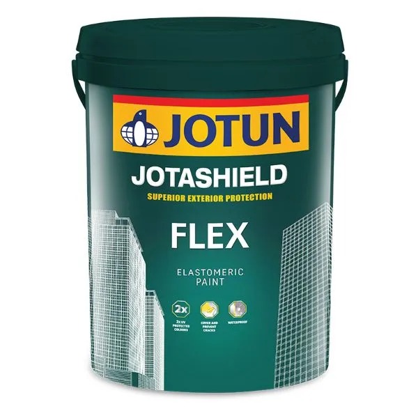 CAT TEMBOK EXTERIOR JOTUN JOTASHIELD FLEX VANILA 1453	[20 L]